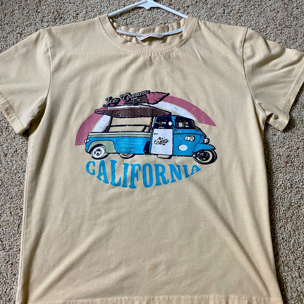 cali ice cream shirt